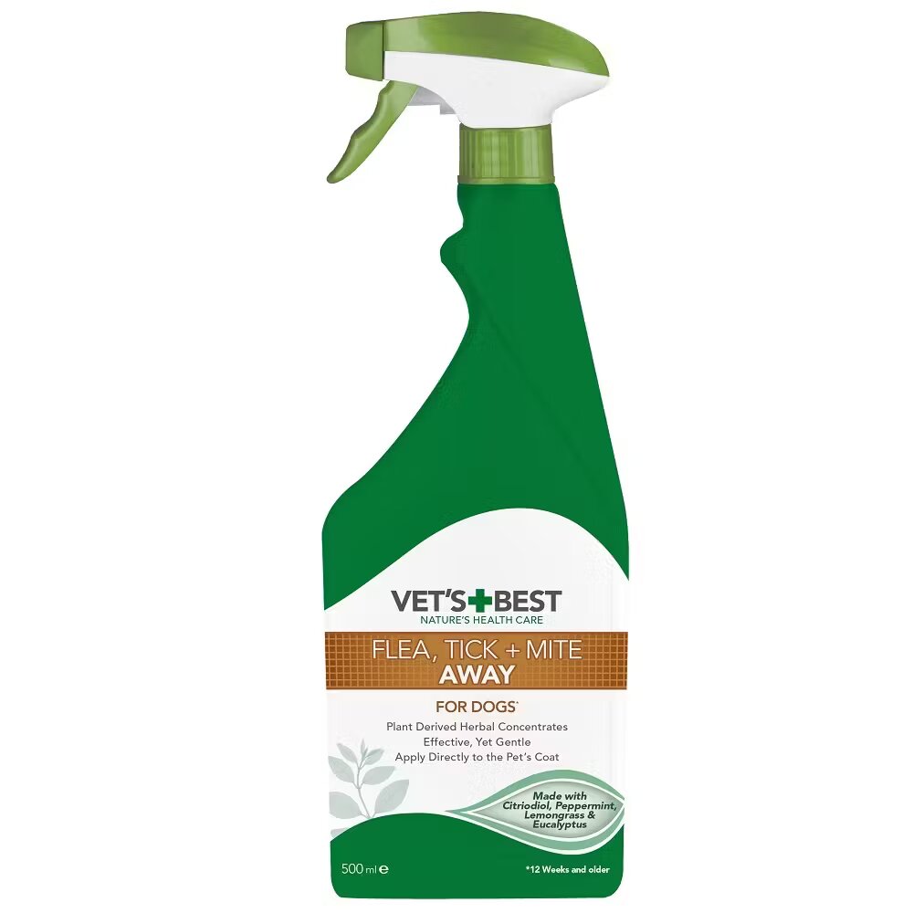 Vets Best Vet's Best Spray Impotriva Puricilor si Capuselor 500 ml