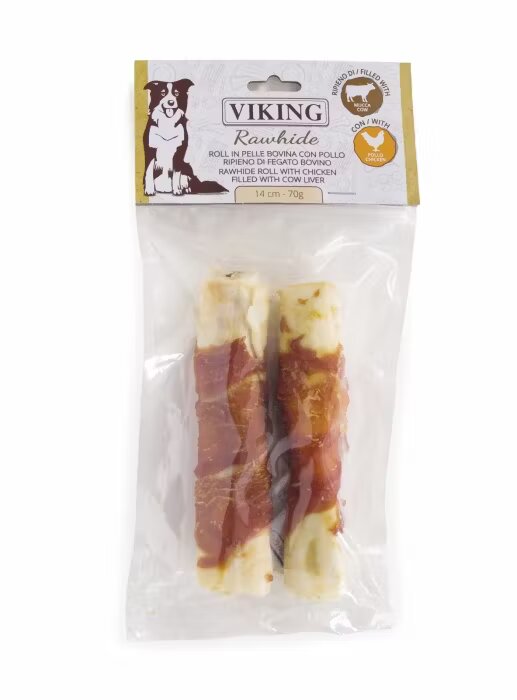 Viking Recompense Roll din Piele cu Maduva 14 cm/ 2 buc