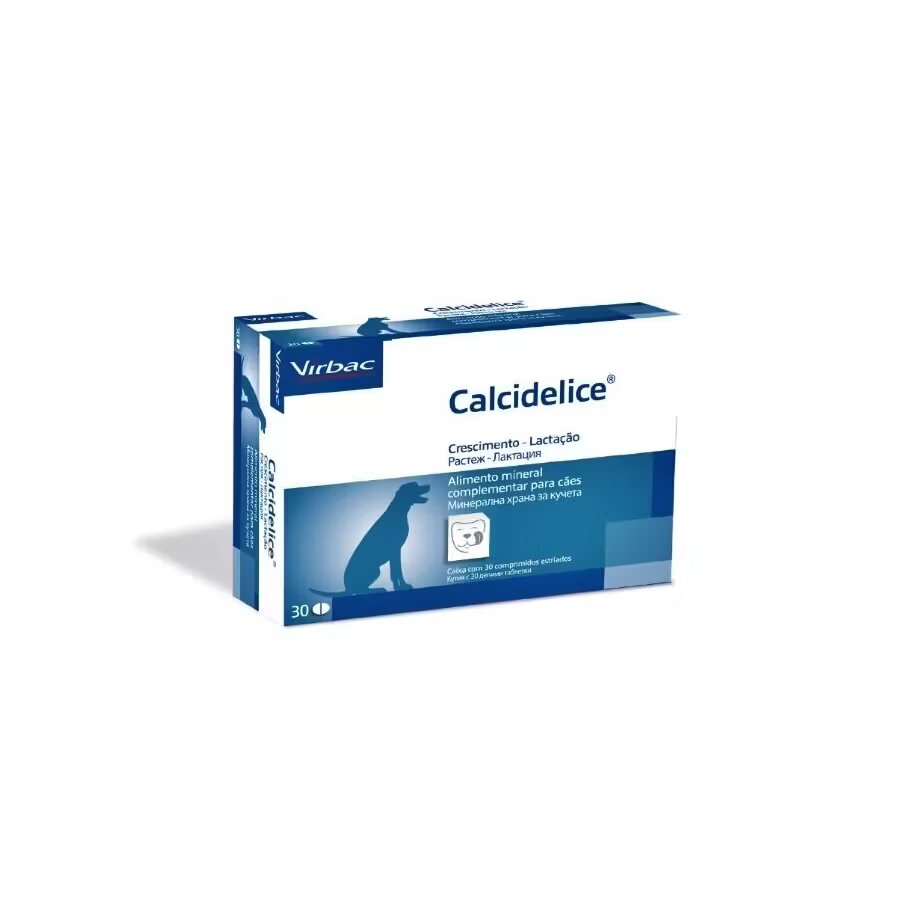 Virbac Calcidelice 30 comprimate