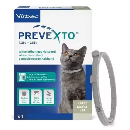 Virbac PreveXto Zgarda Antiparazitara Pisici