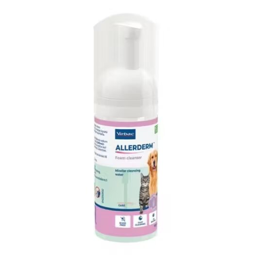 Virbac Spuma de curatare Allerderm 100 ml