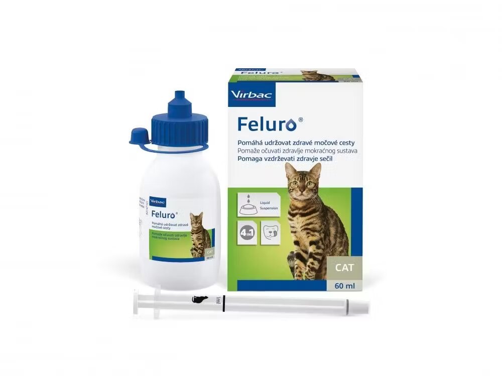 Virbac Supliment aparat urinar pisici Feluro 60 ml