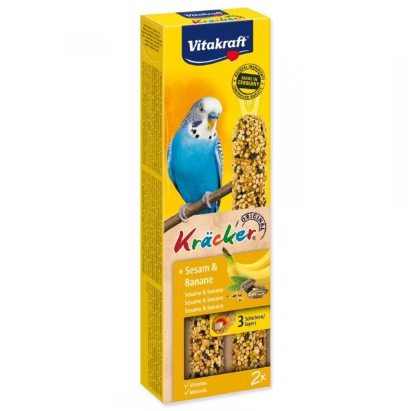 Vitakraft Batoane pentru perusi Kracker Banana 60 g