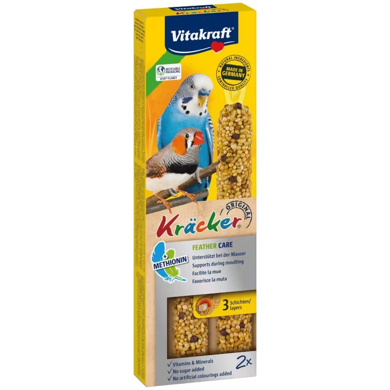 Vitakraft Batoane pentru perusi Kracker pentru Pene 60 g