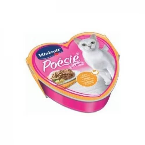 Vitakraft Hrana completa pisici Poesie Curcan si Branza 85 g