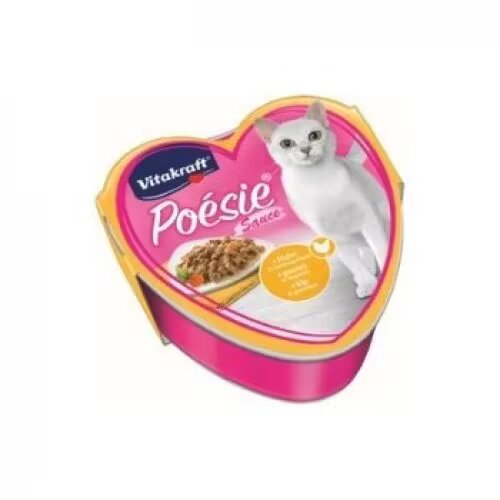 Vitakraft Hrana completa pisici Poesie Pui si Legume 85 g