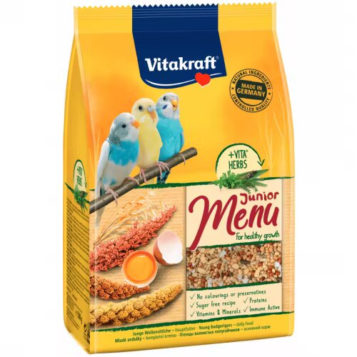 Vitakraft Hrana pentru perusi Premium Menu Junior 500 g