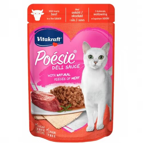 Vitakraft Hrana umeda pisici Plic Poesie Vita in Sos 85 g