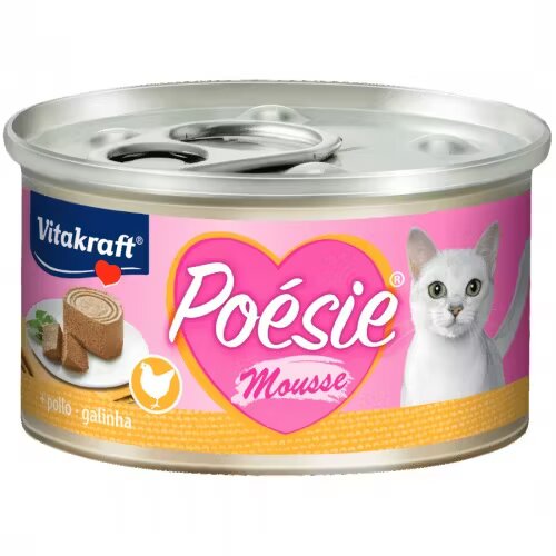 Vitakraft Hrana umeda pisici Poesie Mousse cu Pui 85 g