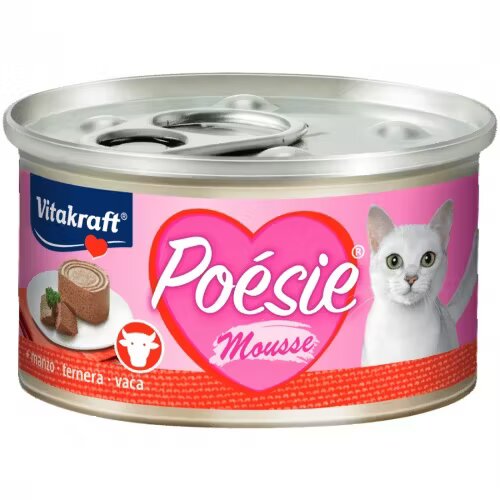 Vitakraft Hrana umeda pisici Poesie Mousse cu Vita 85 g