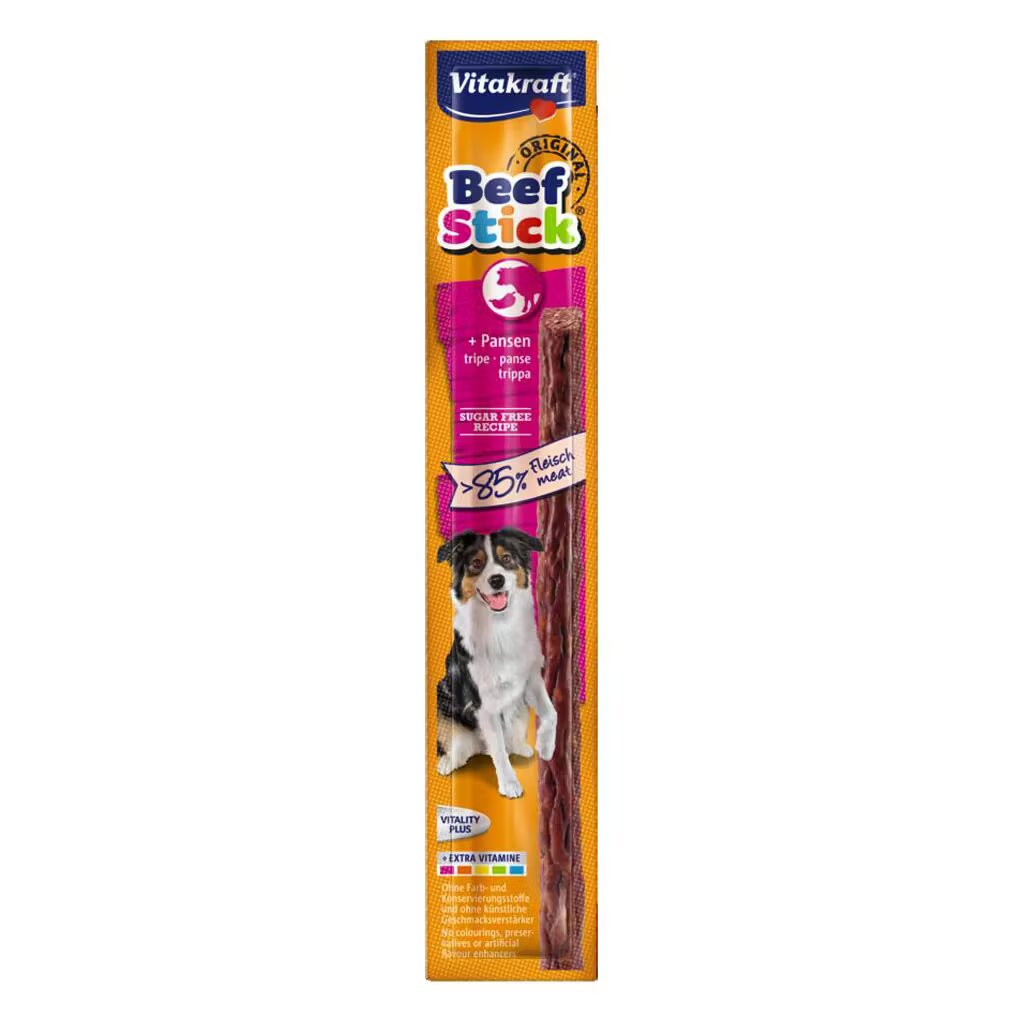 Vitakraft Recompense Caini BeefStick Burta de Vita 12 g