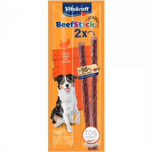 Vitakraft Recompense Caini BeefStick Curcan 2 x 12 g