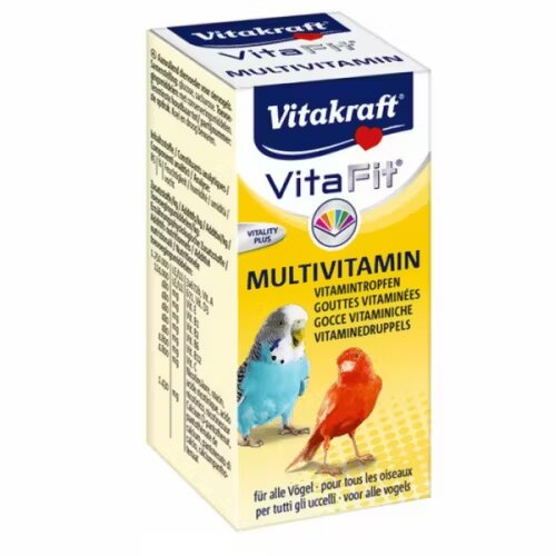 Vitakraft Vitamine pentru pasari exotice Vitafit Multivitamin 10 ml