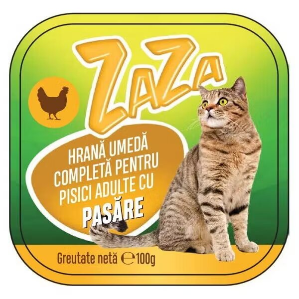 Zaza Hrana Umeda Completa pentru Pisici Pui 100 g